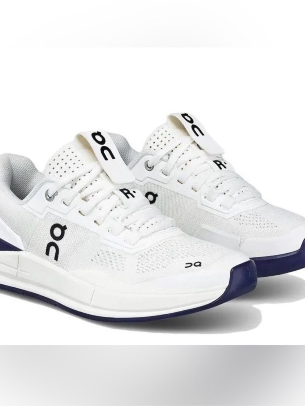 On Running - Women’s Roger White & Blue Tennis Shoes